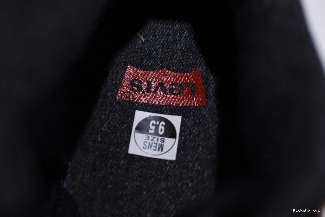 'black' AO2571-001 Air Jordan Levi's x 4 0819